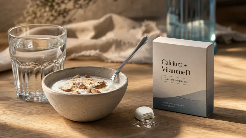 Compléments alimentaires au calcium : bien doser, mieux absorber, éviter les erreurs