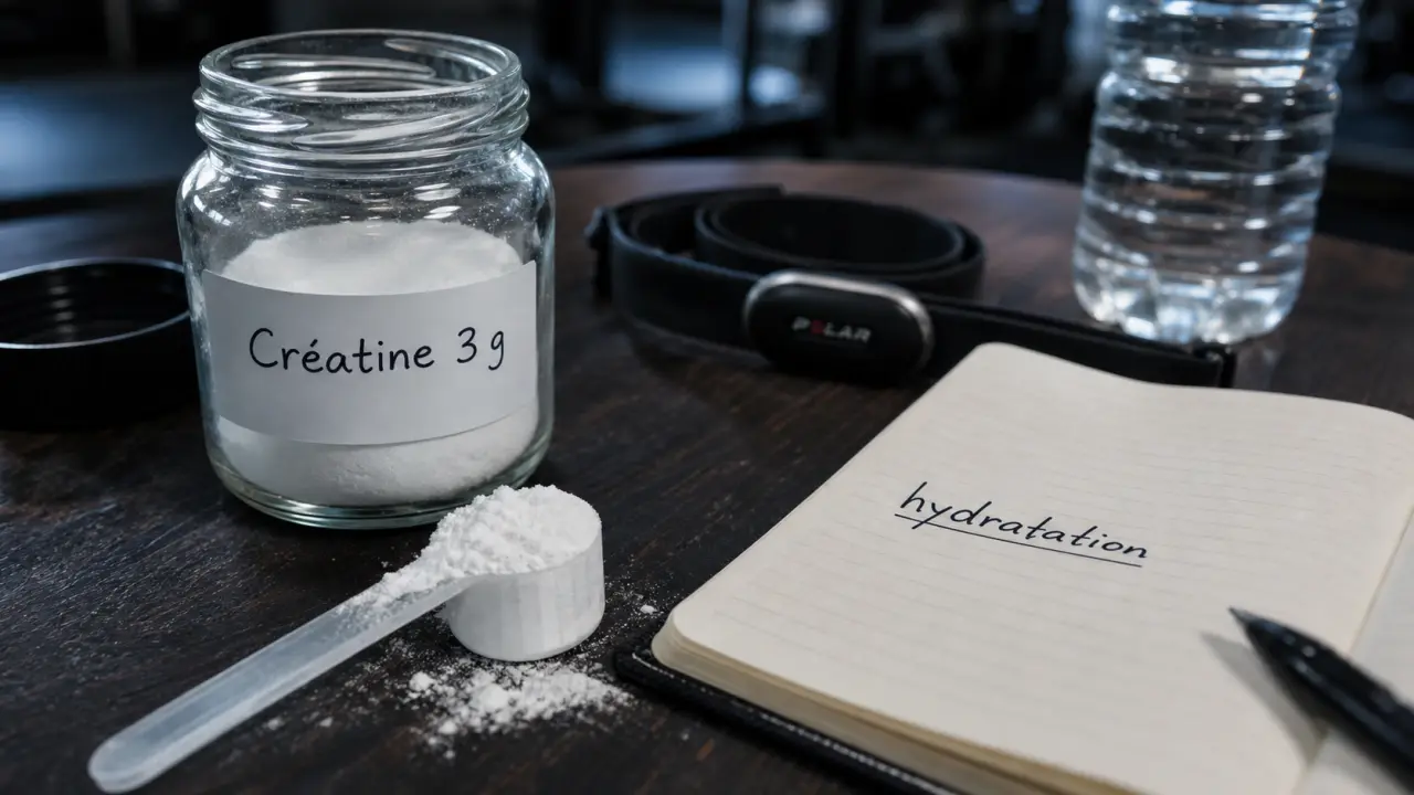 Créatine dangereux pour le cœur : précautions, hydratation et entraînement