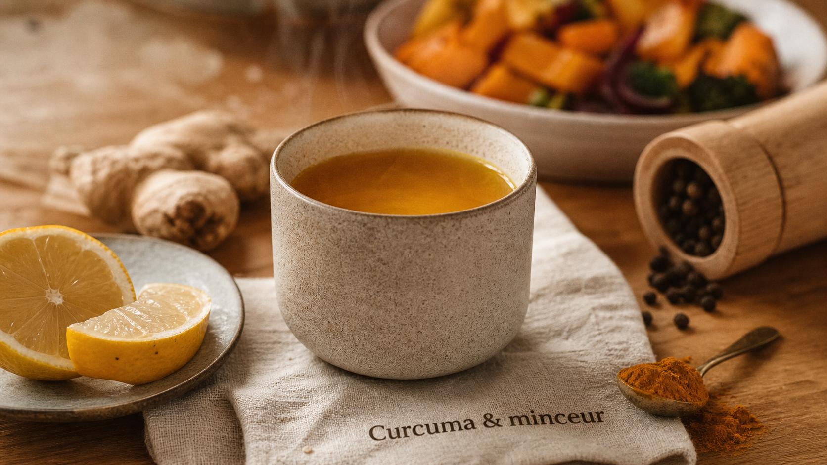 Tisane de curcuma pour perte de poids