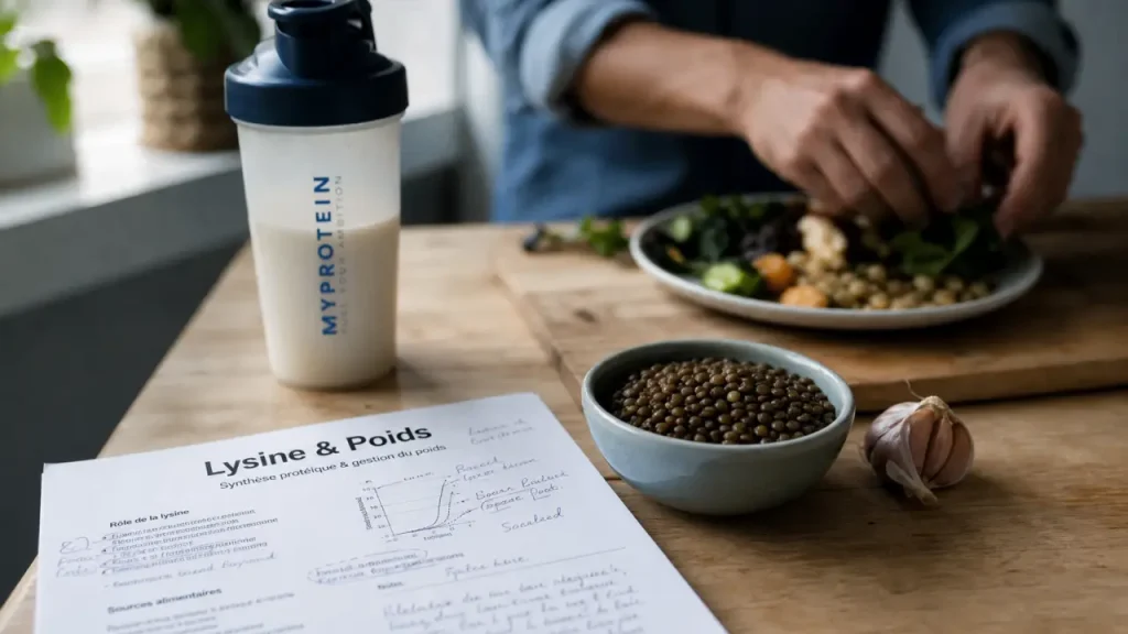 La lysine fait-elle grossir ? Muscle, graisse et apports à surveiller