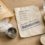 Maltodextrine c est quoi : poudre blanche de maltodextrine