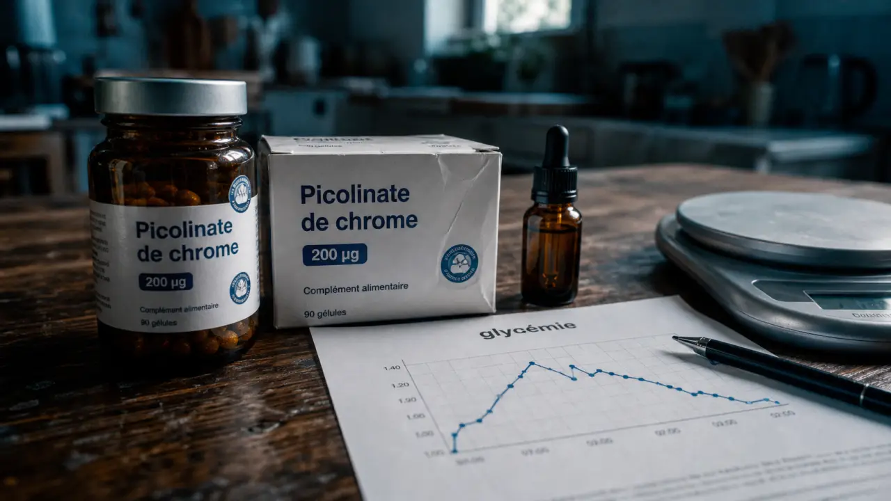 Picolinate de chrome danger : gélules 500 microgrammes