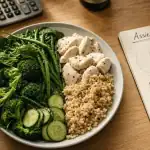 Que faut il manger pour perdre du poids : assiette minceur légumes protéines céréales complètes