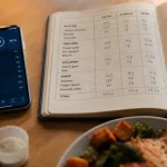 Tableau des aliments calories et portions, protéines