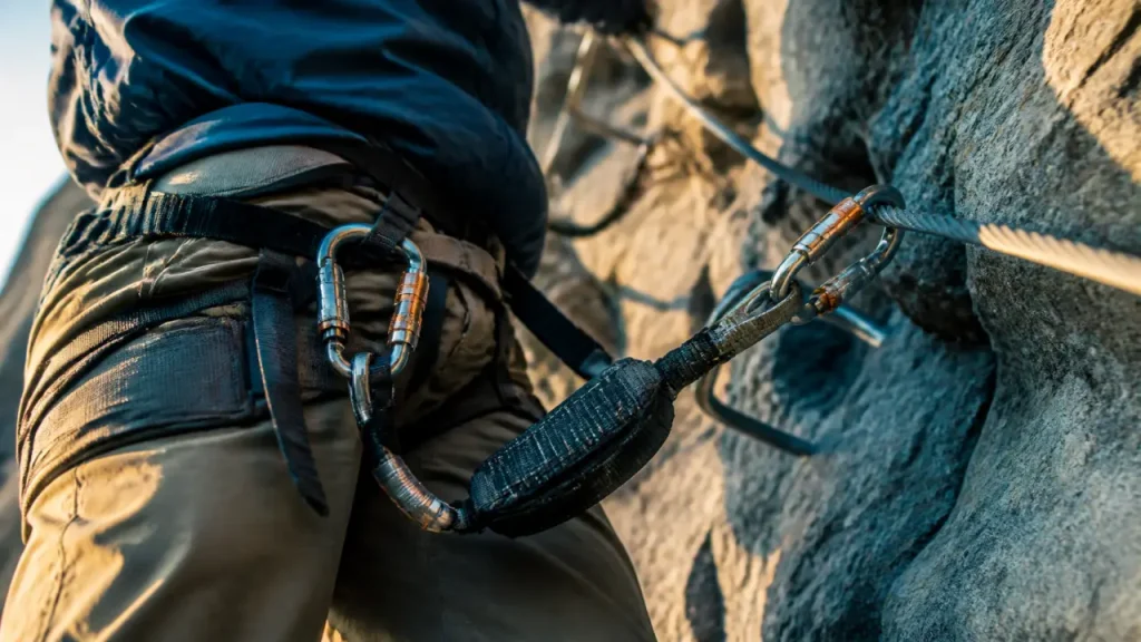 Baudrier de via ferrata : réglages, confort et sécurité à vérifier avant d’acheter