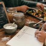 Menu healthy semaine famille : préparation de repas à la maison