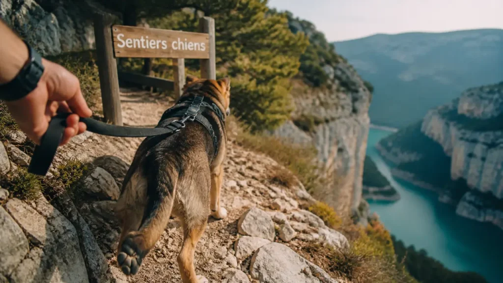 Randonnée dans les gorges du Verdon avec un chien : itinéraires simples, règles locales et vigilance chaleur