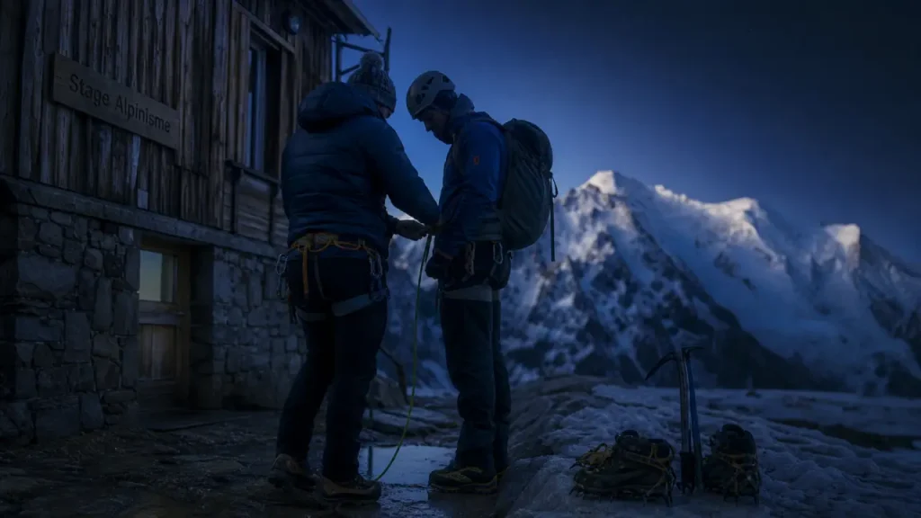 Initiation, refuge ou premier sommet : quel stage d’alpinisme choisir à Chamonix ?