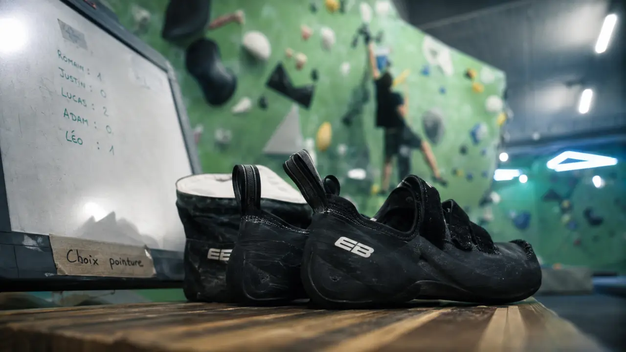 Chaussons escalade eb : choix salle, bloc ou grande voie