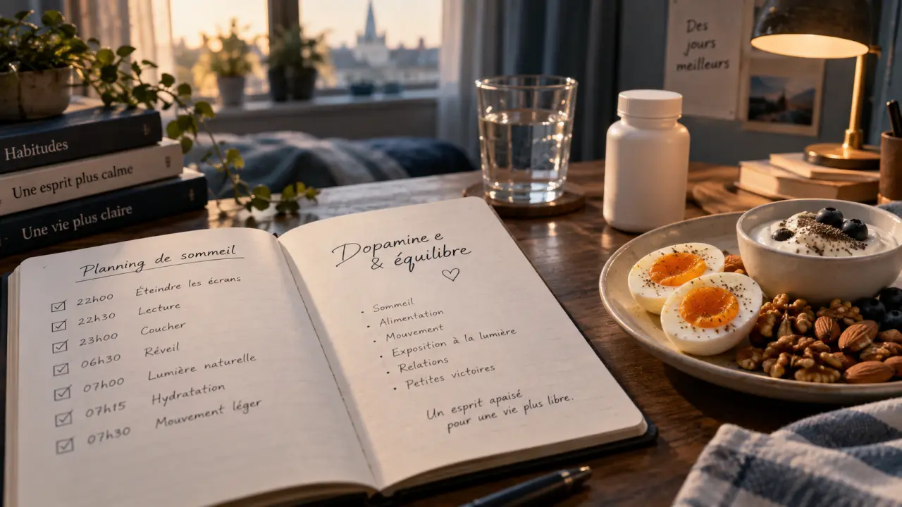Dopamine complément alimentaire : boost masque la cause de la baisse de motivation
