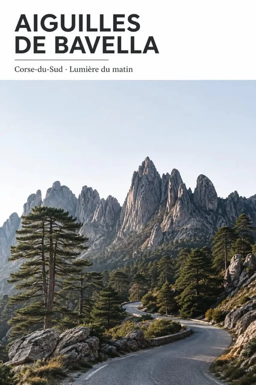 Visiter la Corse : paysage de montagne aux aiguilles de Bavella pour préparer un itinéraire