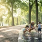 Sortir avec des enfants en canicule : où aller