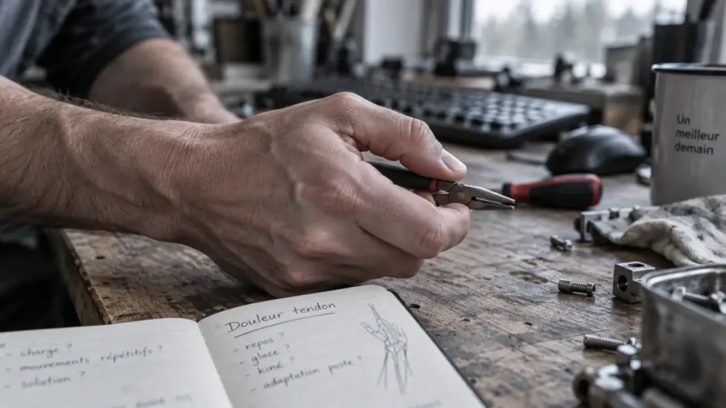 Douleur des tendons de la main : quand les fourmillements orientent vers le nerf plutôt que le tendon