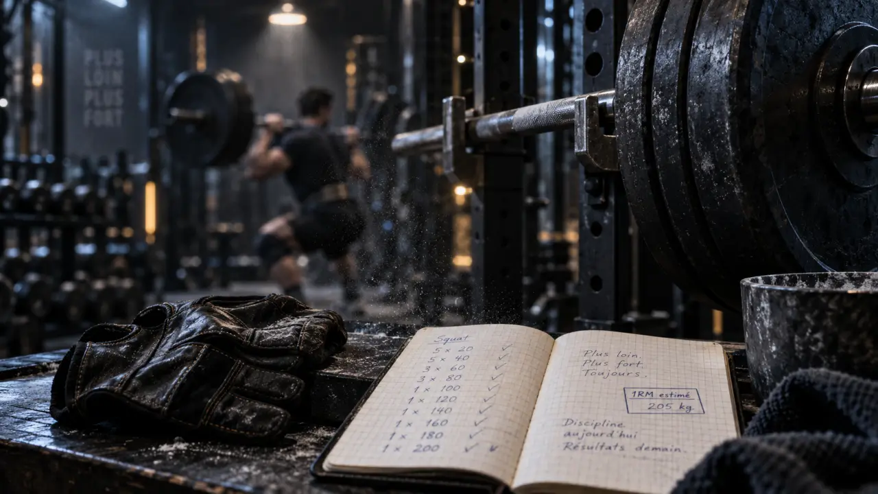 Programme force musculation : 4 semaines à 85 % du 1RM en salle de sport