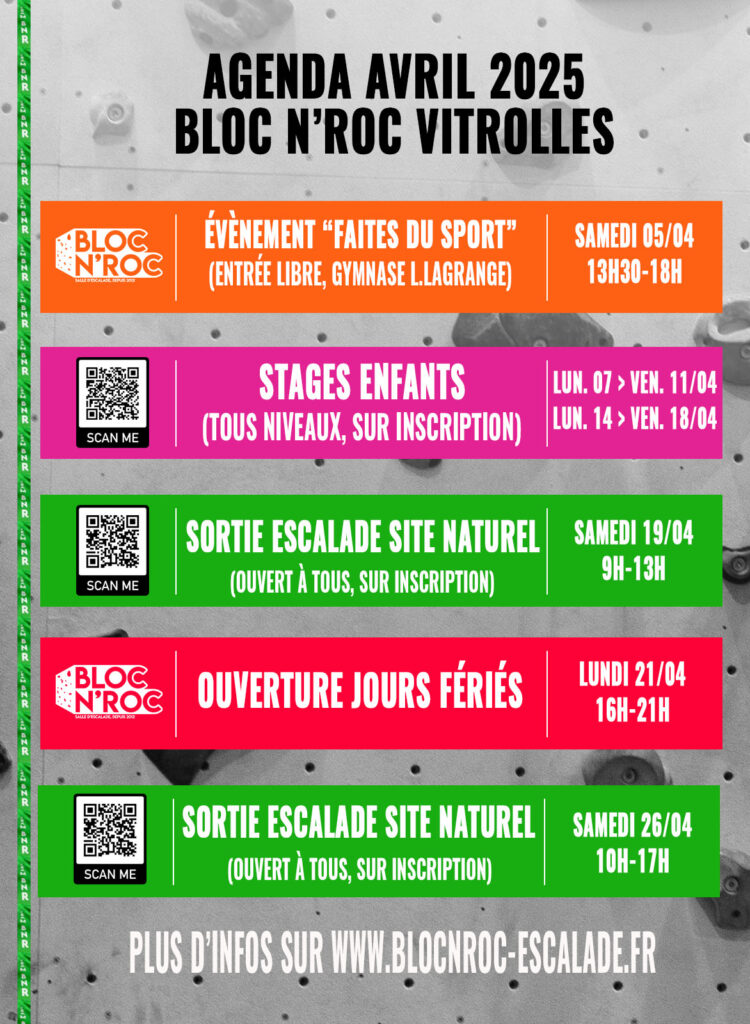 Agenda avril 2025