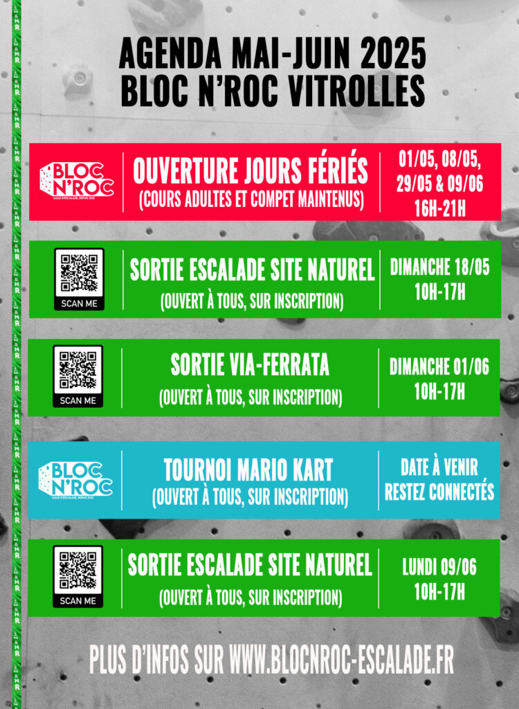 Agenda mai juin 2025